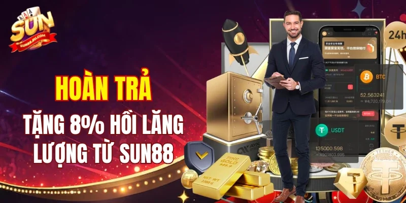 Hoàn trả nhận thêm quà tặng 8% hồi năng lượng